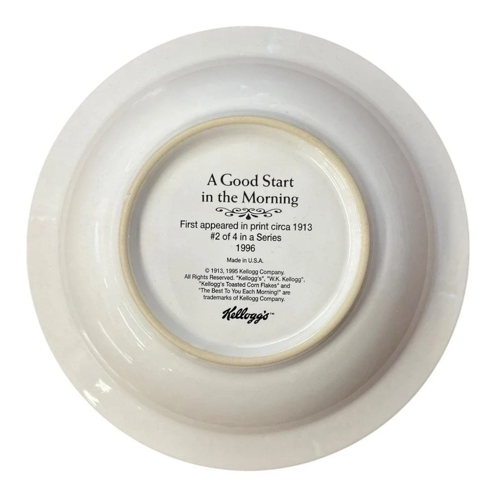 Kellogg's 90‎ Years Collectible Stoneware Bowls